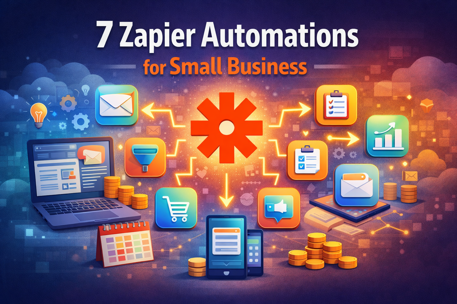 7 Zapier Automations Every Small Business Owner Needs (And How to Build Them)
