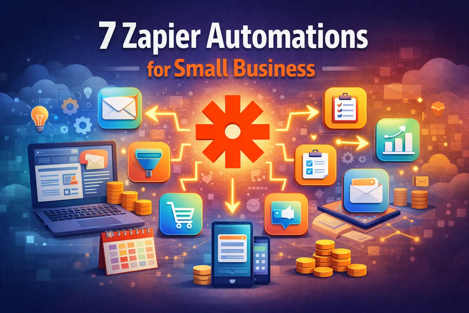 7 Zapier Automations Every Small Business Owner Needs (And How to Build Them)