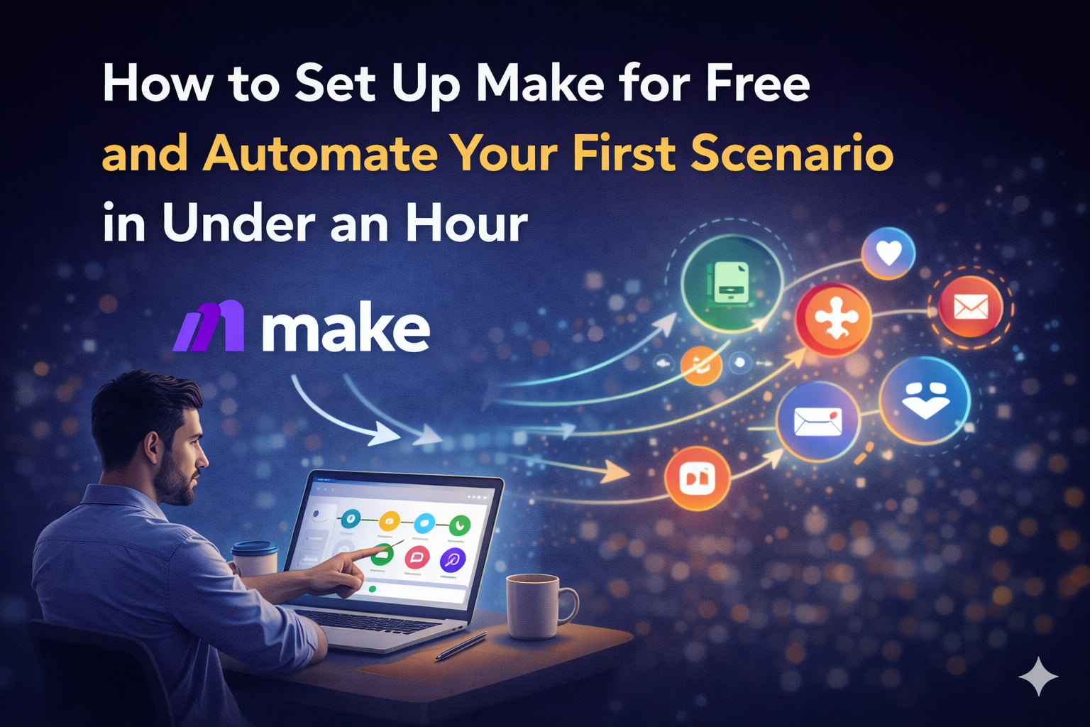 How to Set Up Make for Free and Automate Your First Scenario in Under an Hour